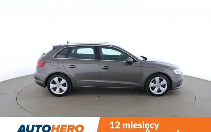 Audi A3 cena 62600 przebieg: 147127, rok produkcji 2014 z Suraż małe 301
